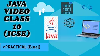 BUBBLE SORTING IN ARRAY CLASS 10 ICSE PRACTICAL BLUEJ JAVA Part 13