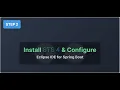 Spring Boot CRUD Project Tutorial - Step 2 Install STS 4 Configure Eclipse IDE Spring Boot