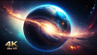An Incredible Space Journey Through The Galaxy Universe Relaxing Video 4K 