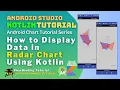 Android Radar Chart using Kotlin 2023 - Android Studio Tutorial