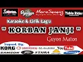 Download Lagu Korban Janji Karaoke \u0026 Lirik..Versi ska Koplo mantull