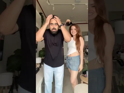 KAAT DIYA 😭 #shorts #youtube #comedy #funny #transformation #couple #husbandwife #trending #viral