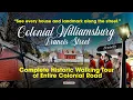 Historic Walking Tour of Entire Francis Street In Colonial Williamsburg See Every Colonial Home