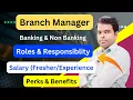 Branch Manager Roles Responsibility Salary Perks Benefits employmentguruji
