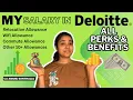 Deloitte s complete salary breakup in one