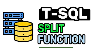 STRING SPLIT Function - T-SQL FULL Tutorial For Beginners Lesson 11