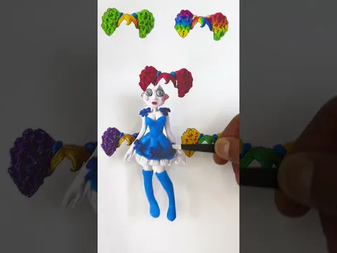 Guess the real hair of Poppy Playtime? Poppy playtime chapter 5 #poppyplaytime #viral