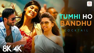 tumhi ho bandhu 8k 4k music video saif ai khan deepika padukone diana pritam cocktail