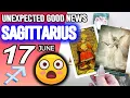 Sagittarius UNEXPECTED GOOD NEWS horoscope for today JUNE 17 2026 tarot JUNE