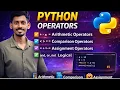 Python Operators Explained Arithmetic Comparison Logical Assignment