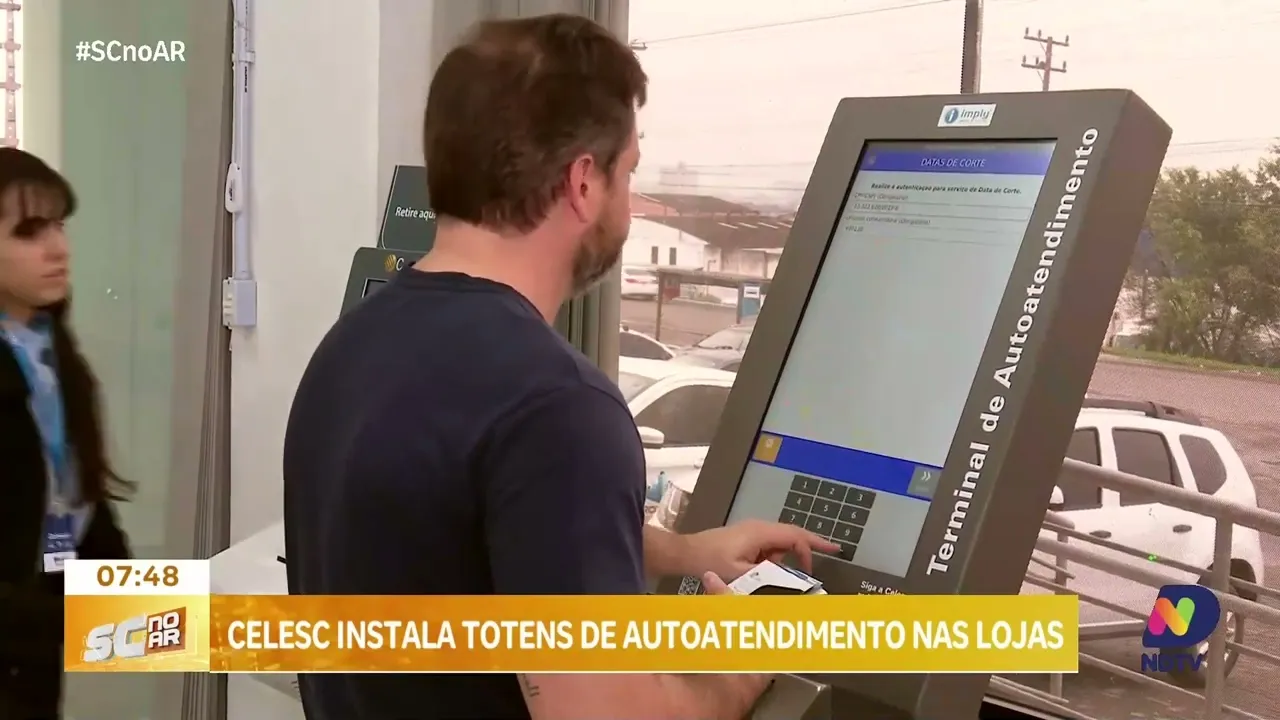Celesc implementa totens de autoatendimento em Criciúma