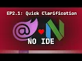 nvim C Blazor in the Terminal Ep 2 1 Quick Clarification