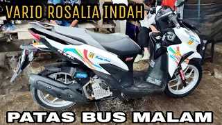 Download HONDA VARIO MODIF KNALPOT STANDAR UNTUK NYALIP BUS MALAM  LAWAN PATAS NON AC MP3