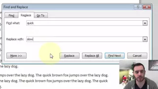 How Do I Find and Replace Text in Microsoft Word