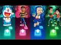 Download Lagu Doraemon Vs Rudra Vs Ninja Hattori Vs Chikoo and Bunty - Tiles Hop EDM Rush