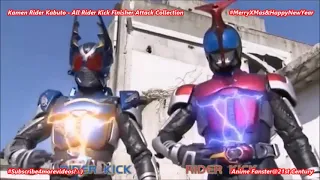 kamen rider kabuto all rider kick finisher attack collection special video for christmas 