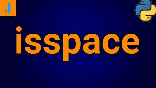 Python isspace