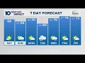 Saturday morning forecast May 24 2025