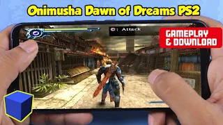 onimusha dawn of dreams ps2 android gameplay aethersx2 high graphic 60fps ram 8gb sd 860
