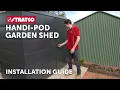 Stratco How To Install Stratco Handi-Pod Garden Shed