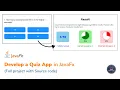Quiz App in JavaFx Full Project College projects with Source code ayeshaganaitech