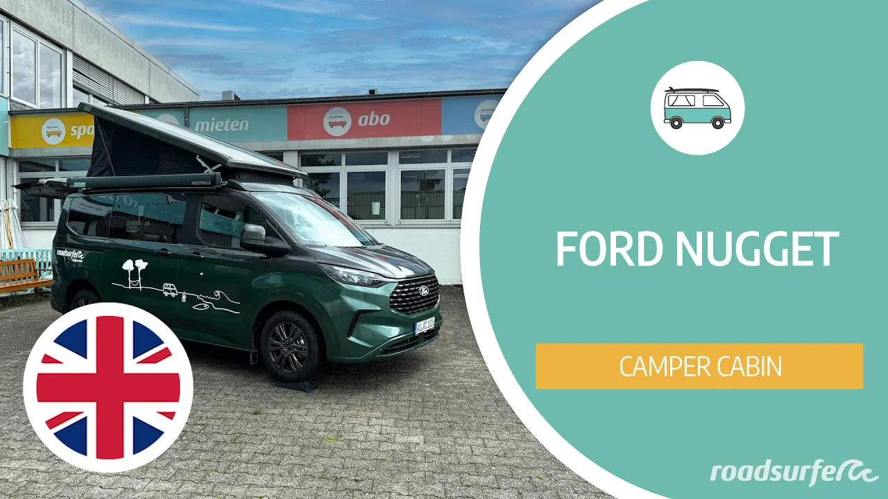 Ford Nugget (2025) explained – roadsurfer Camper Cabin