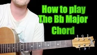 How to Play - Bb Major Chord Guitar