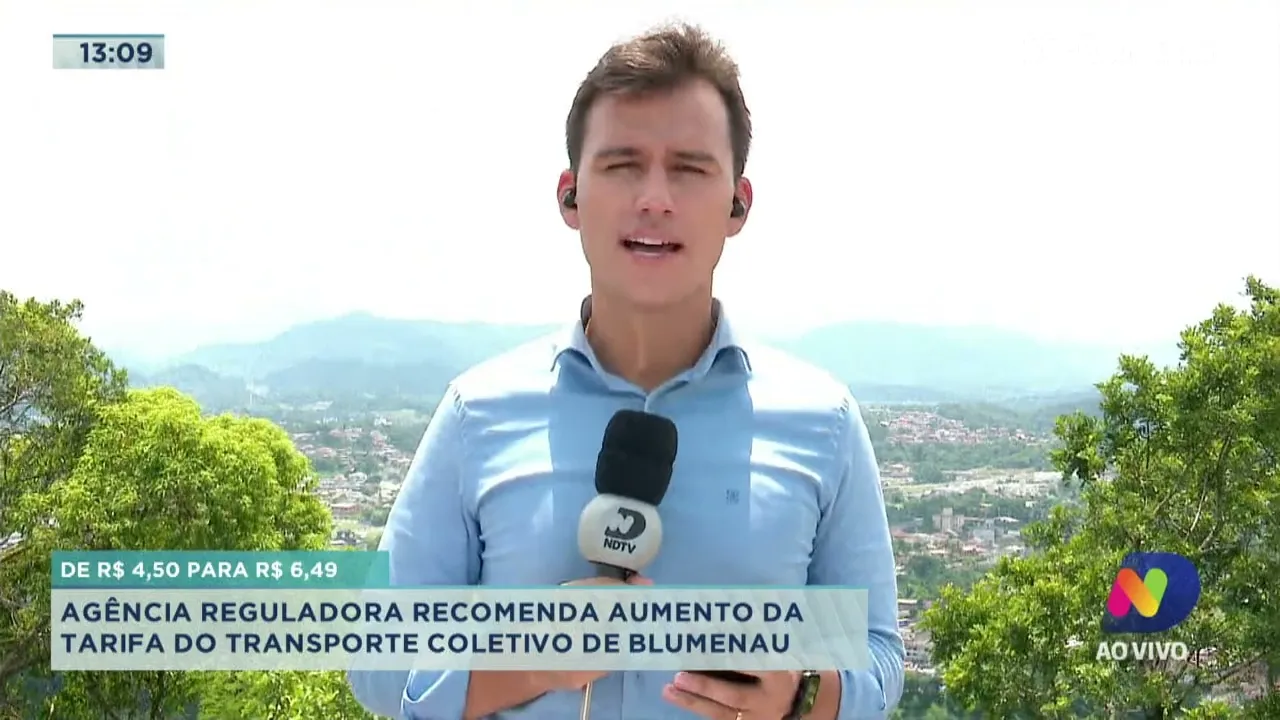 Agência reguladora recomenda aumento da tarifa do transporte coletivo de Blumenau