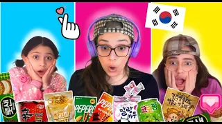 🍬 ¡PROBANDO DULCES COREANOS HASTA LLEGAR A VOMITAR! 🤢🤮 | Ariluna Vlog