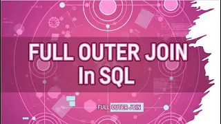FULL JOIN in SQL FULL OUTER JOIN in SQL Server How can I do a FULL OUTER JOIN in SQL Server