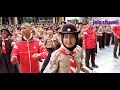 Senam Maumere #peserta upacara hut pramuka 2019 kwaran Enggal