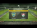 pes 2013 Boca juniors vs Fluminense final (ida) copa libertadores