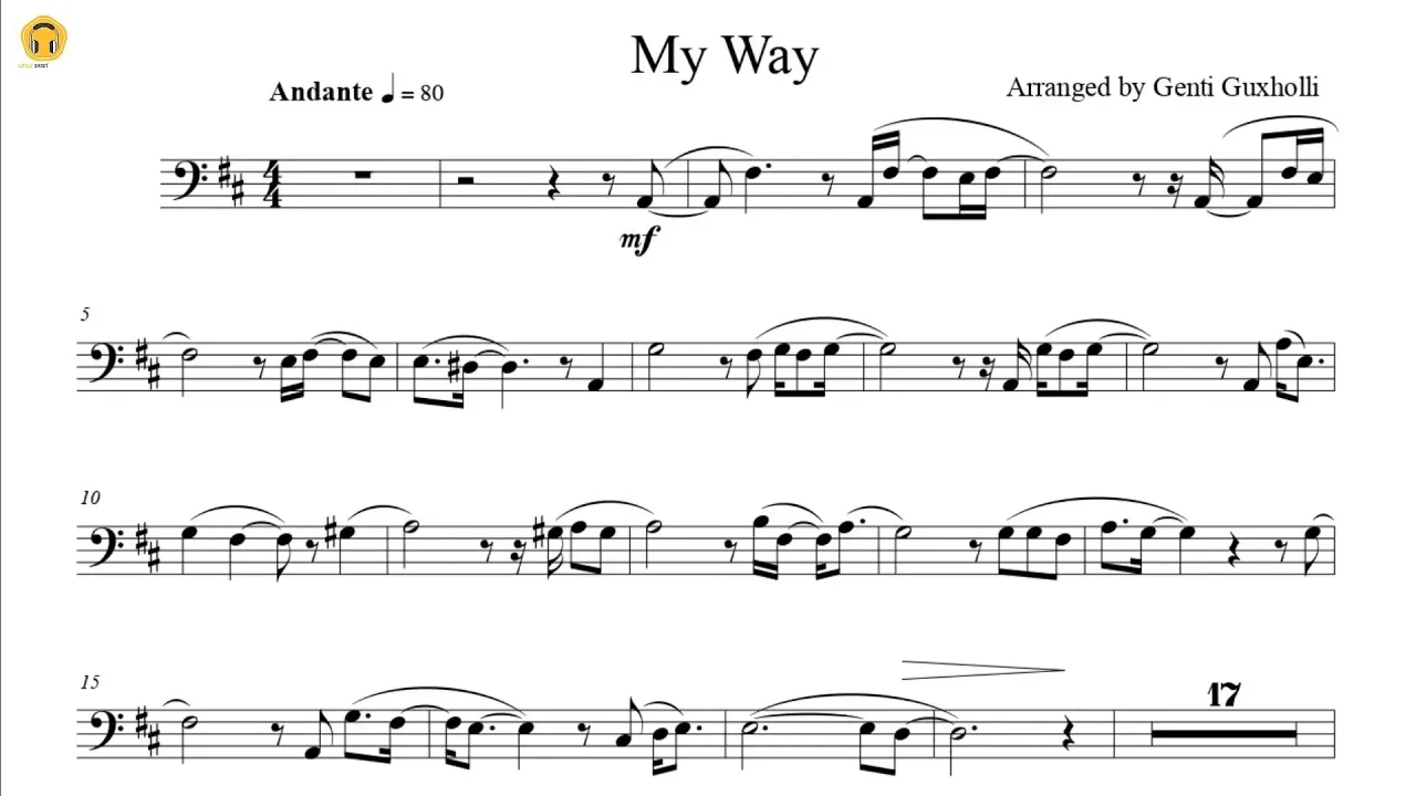 My Way by Frank Sinatra (Cello Solo with Piano Accompaniment/Sheets) My Way by Frank Sinatra (Cello Solo with Piano Accompaniment/Sheets)