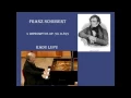 Radu Lupu - Franz Schubert - 4 Impromptus Op. 90, D. 899
