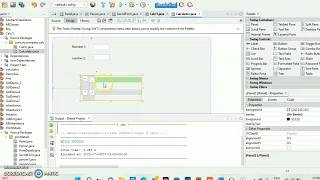 create a simple calculator using java swing