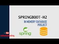 SPRINGBOOT H2 H2 DATABASE PROJECT H2 DB H2 IN MEMORY DB EMBEDDED H2 DB OKAYJAVA