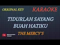 Lagu TIDURLAH SAYANG BUAH HATIKU - THE MERCY'S (KARAOKE) ORIGINAL KEY___BUDI AURA AURA COVER