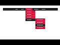 Dropdown Menu Hover Animation Effect