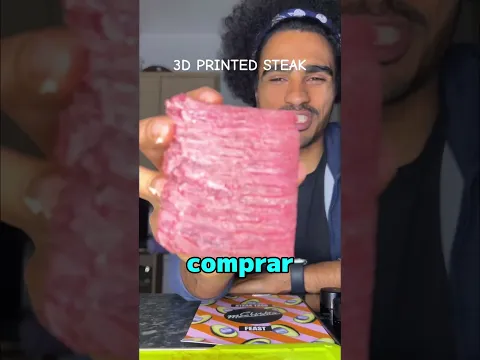 ¿Qué es el filete impreso en 3D? 🥩