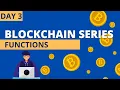Blockchain in 30 Days Day 3 Functions and Scope