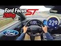 2025 Ford Focus Wagon 2 3 EcoBoost ST 280 hp POV Autobahn Short Test Drive in Germany