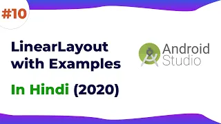 LinearLayout In Android Studio Hindi How To Use Linear Layout With Examples Android Tutorial