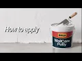 Lagu The BEST Way to Apply Wall Putty for a SMOOTH Finish #wallputty