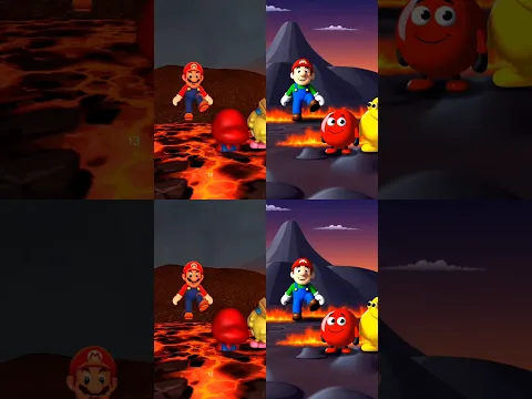 Don't touch the Lava @TroopaDeluxe #supermario #animation #memes #funny #sprunki