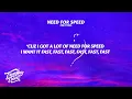 Kim Petras - Need For Speed (Lyrics)