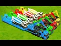 Download Lagu TRANSPORTING EXCAVATOR, MIXER TRUCK, BULLDOZER, AND FIRE TRUCK TO THE GARAGE WITH A MAN TRUCK - FS22