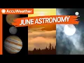 See the Strawberry Moon and rare planetary alignment this June