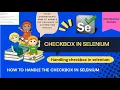 How to Automate the CheckBox in Selenium Automation Testing