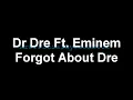 Dr Dre Ft. Eminem - Forgot About Dre (Lyrics) *HQ AUDIO*