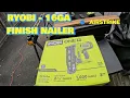 RYOBI - AirStrike 18v One Plus Finish Nailer Unbox Review and Test